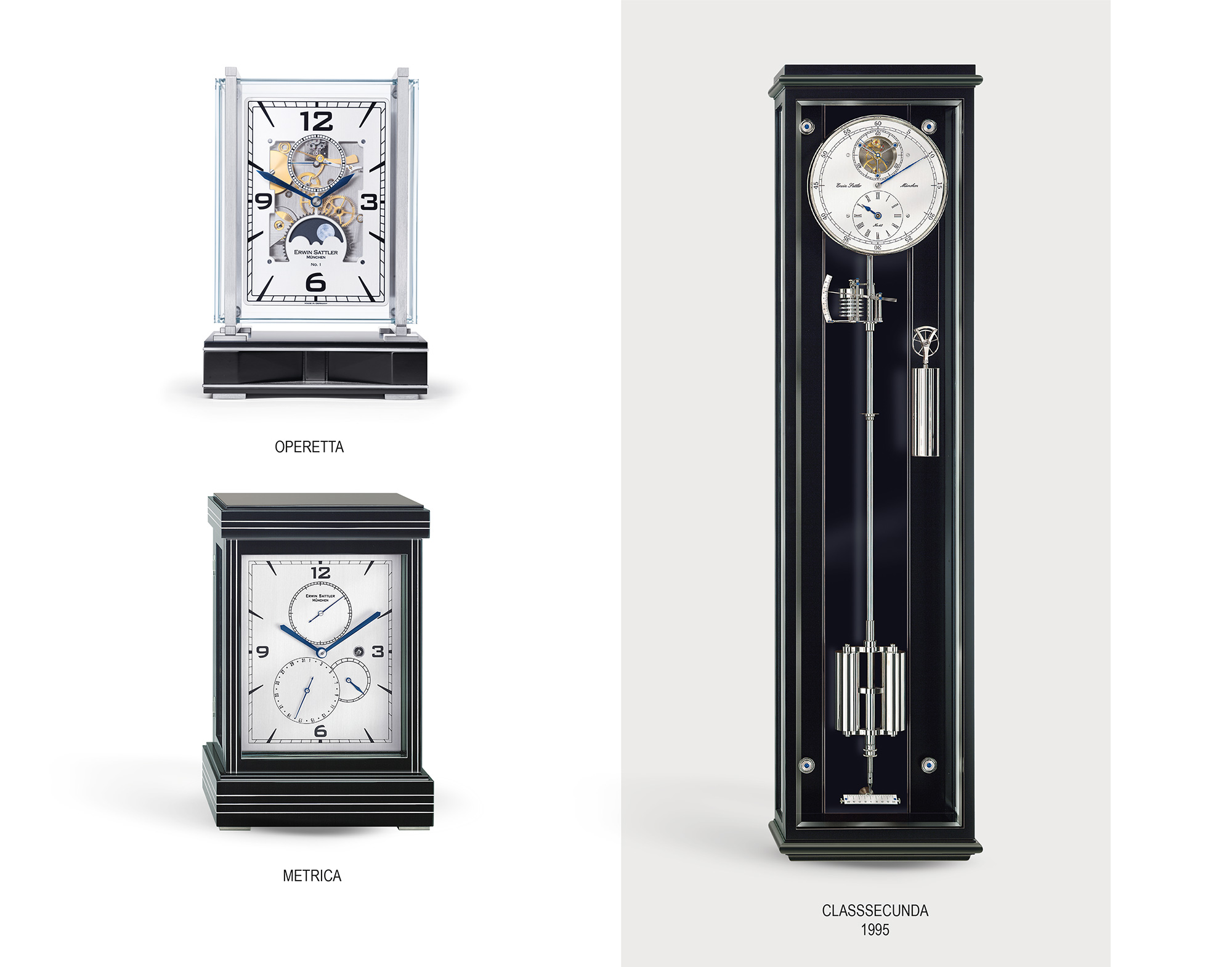 Sattler "Operetta / Metrica / Classsecunda" - Juwelier Laerbusch - Uhren - Mülheim an der Ruhr